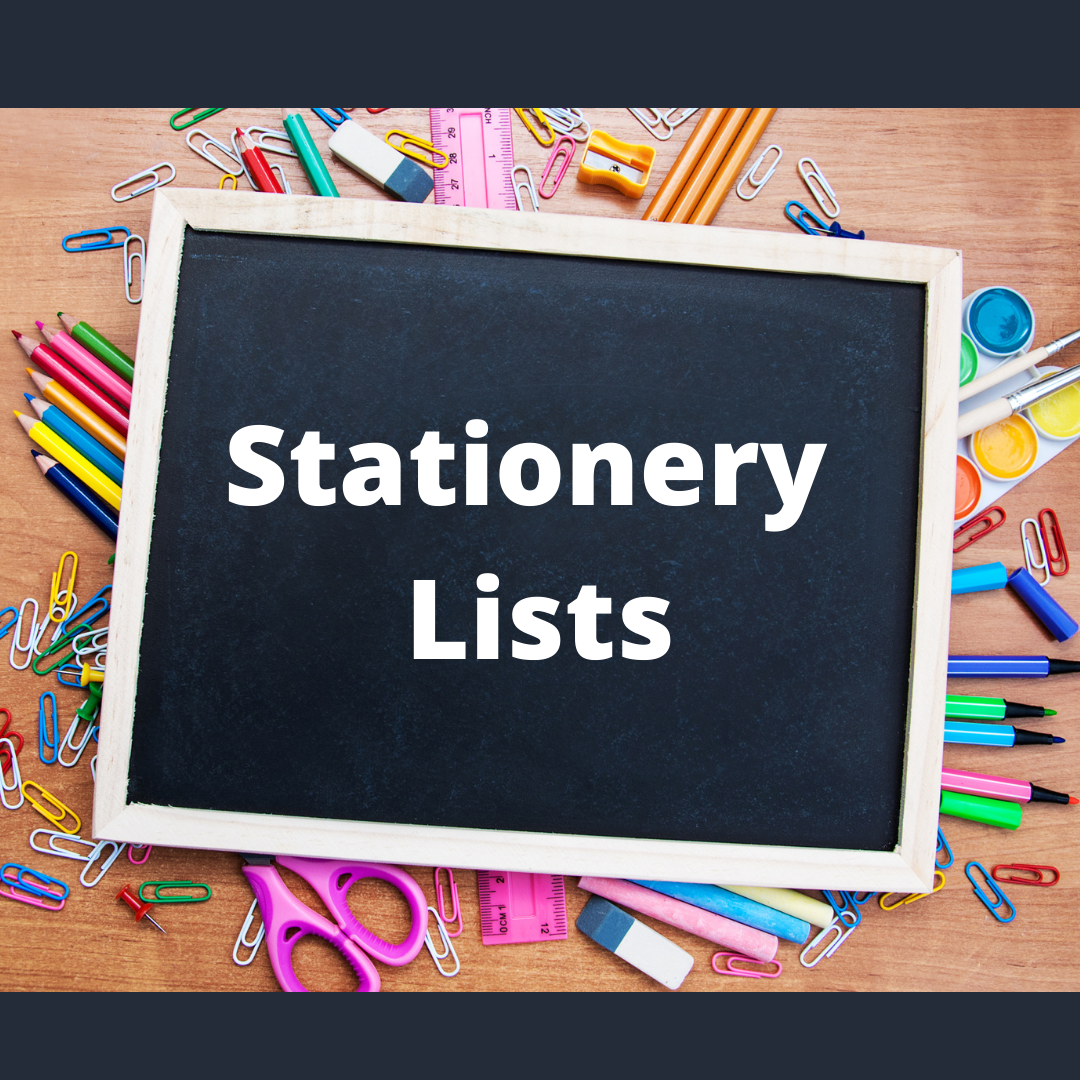 Stationery Lists